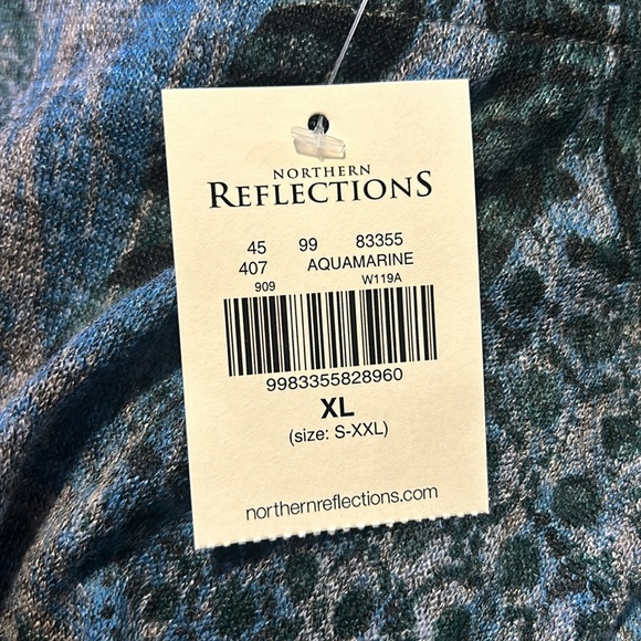 green, blue, and purple long sleeve - Picture 3 of 3